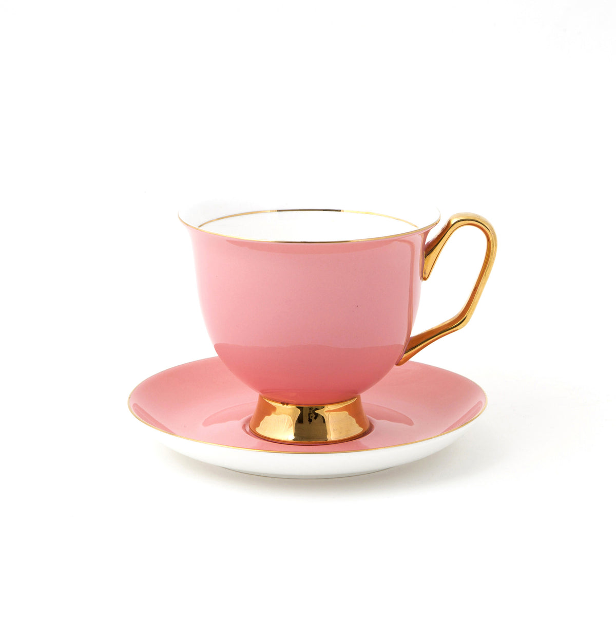 XL Pale Pink Teacup and Saucer